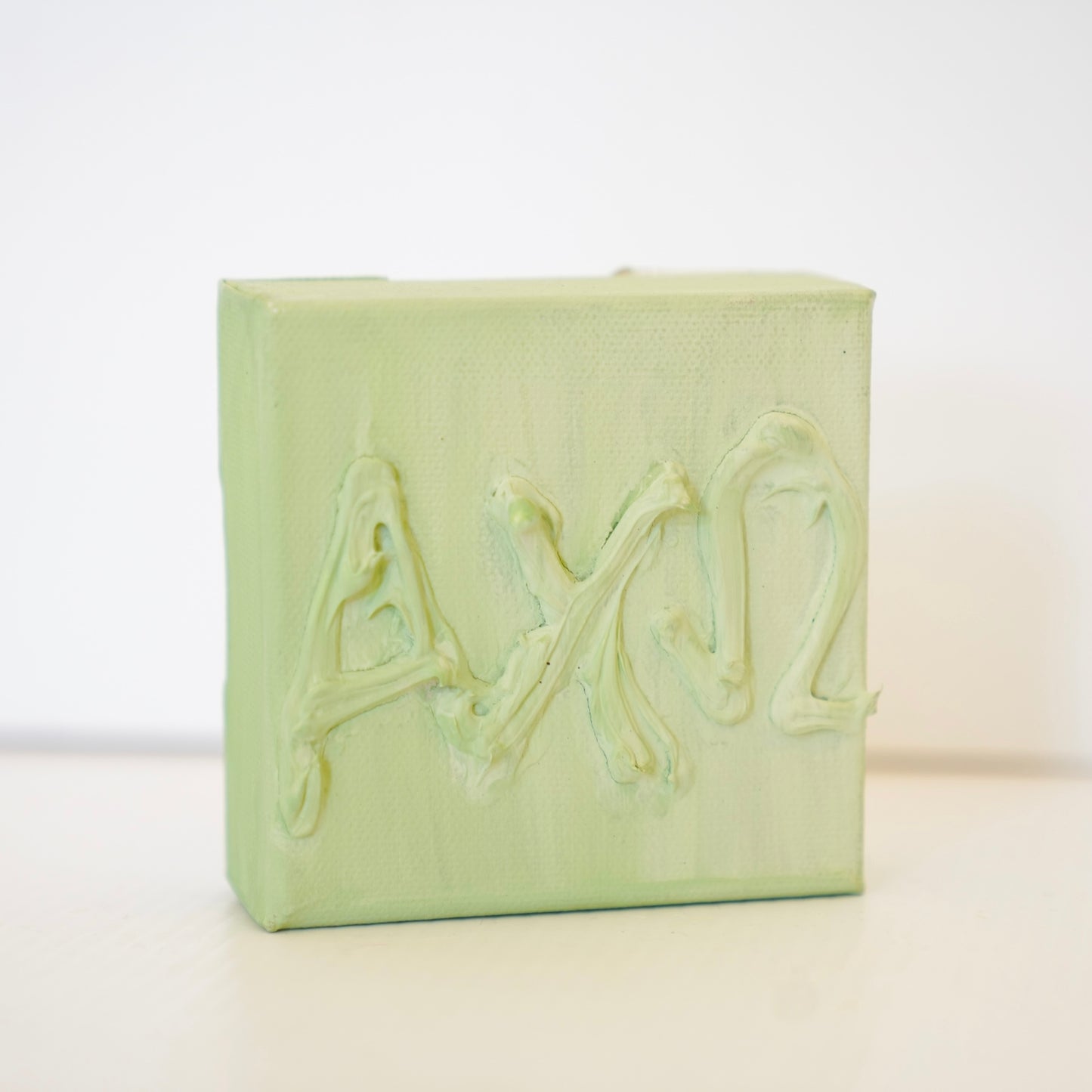 Alpha Chi Omega Colored Canvas Letters