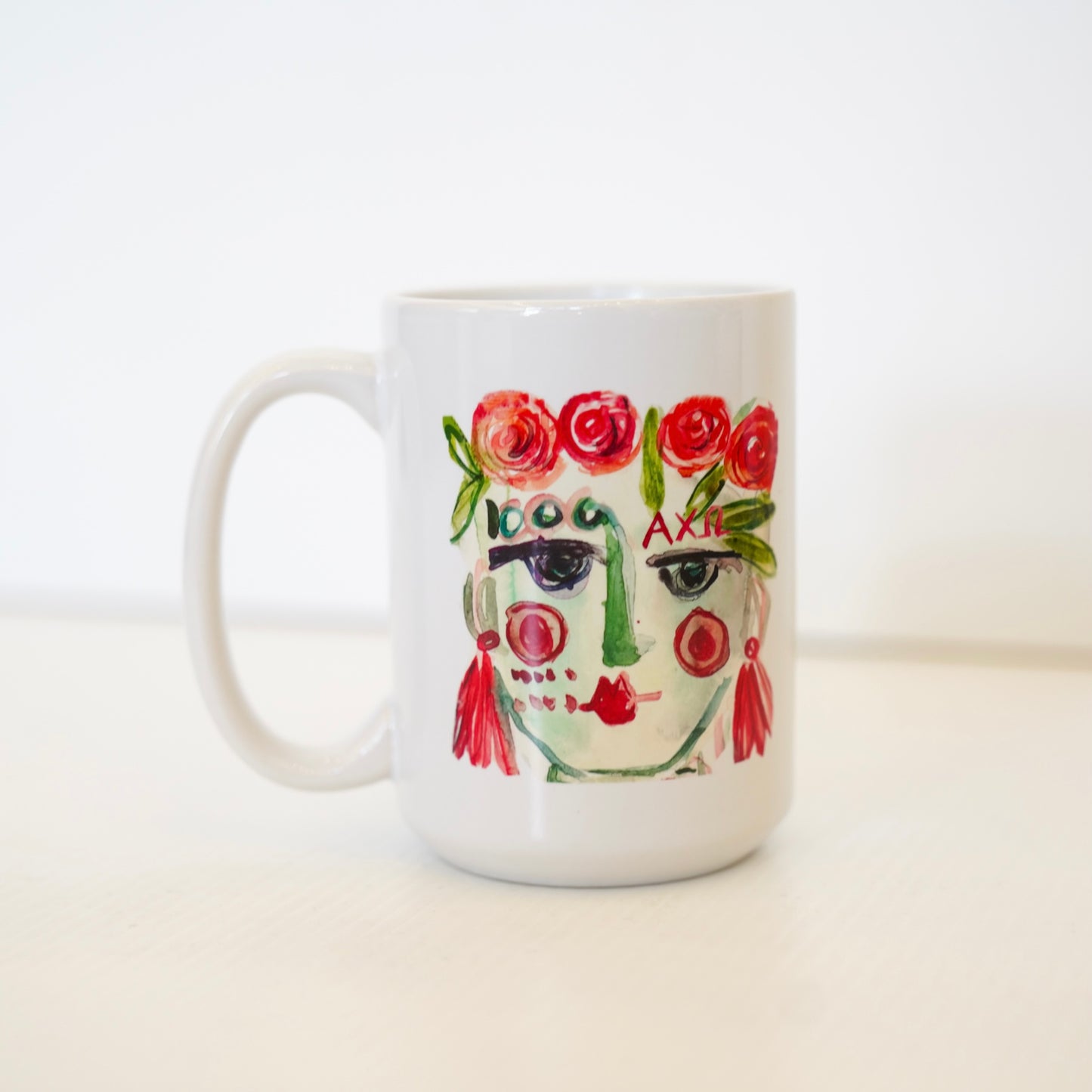 Alpha Chi Omega Fancy Sister Mug