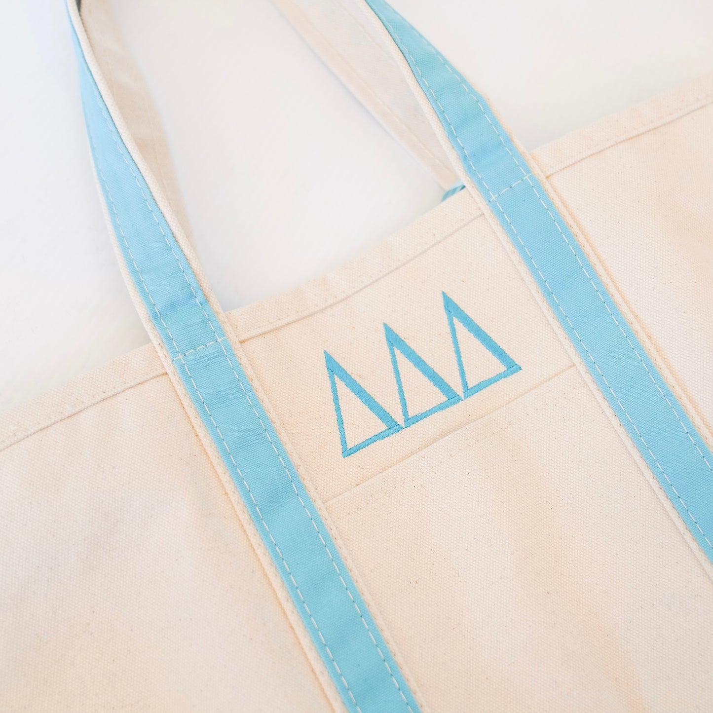 Delta Delta Delta Canvas Tote