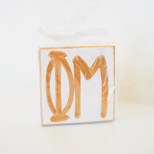 Phi Mu Canvas Letters