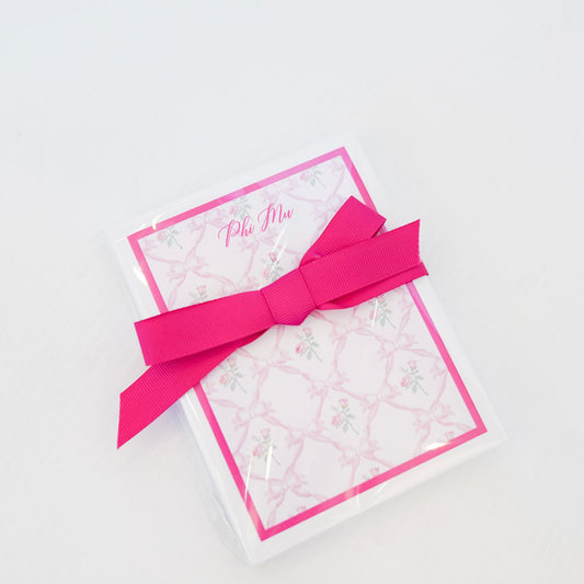 Phi Mu Notepad