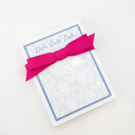 Delta Delta Delta Notepad
