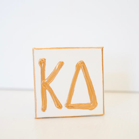 Kappa Delta Canvas Letters