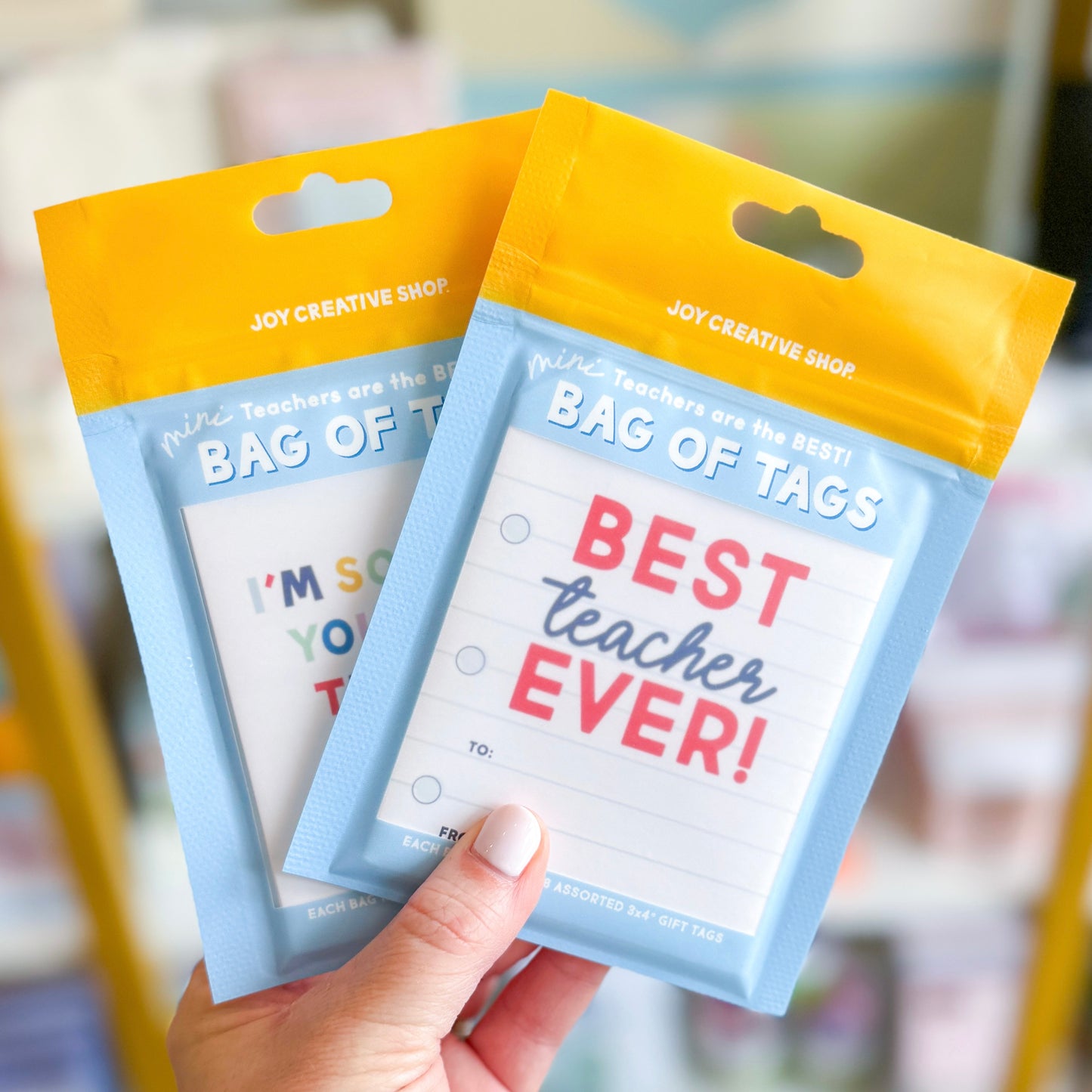 Mini Bag of Tags: Teacher Edition