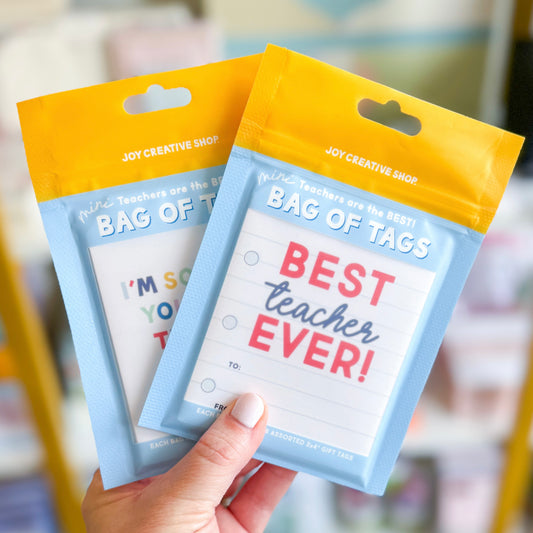 Mini Bag of Tags: Teacher Edition