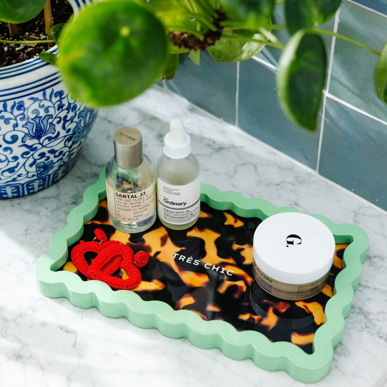 Tres Chic Lacquer Tray