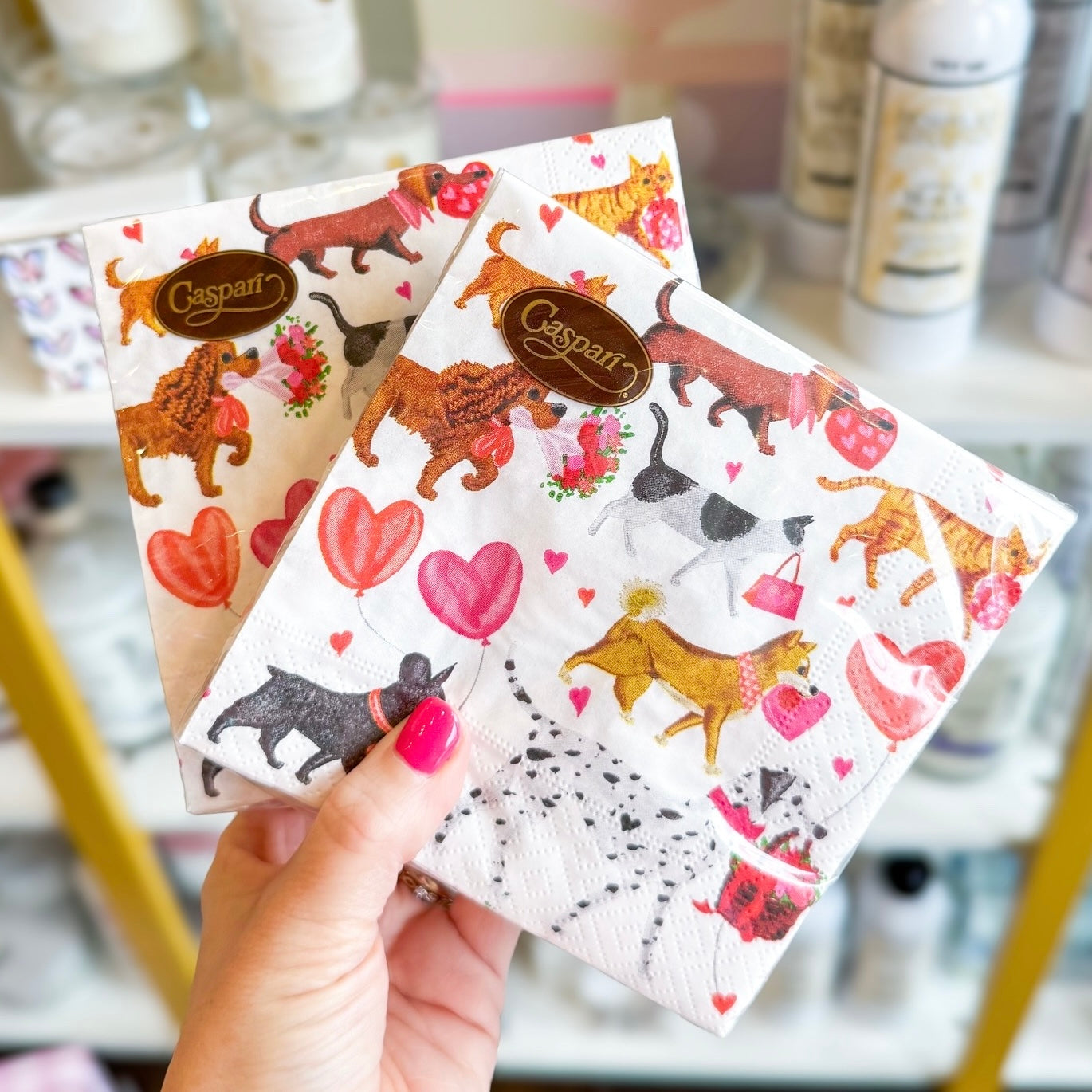 Valentine’s Parade Cocktail Napkins