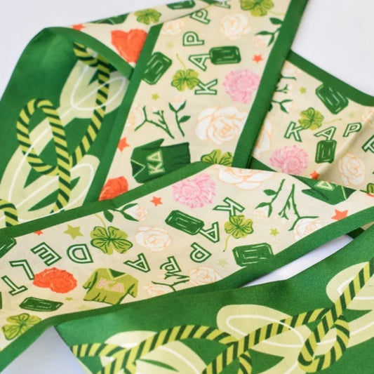 Kappa Delta Skinny Scarf
