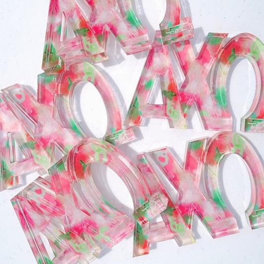 Alpha Chi Omega Acrylic Letter Block