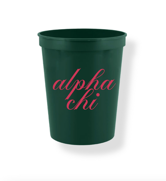 Alpha Chi Omega Cups (Set of 6)
